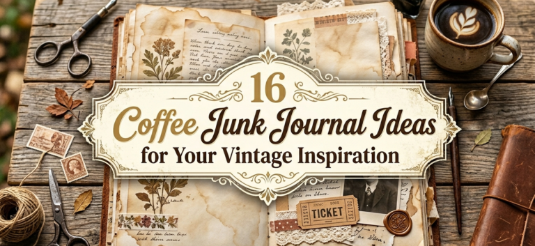 16 Coffee Junk Journal Ideas for Your Vintage Inspiration