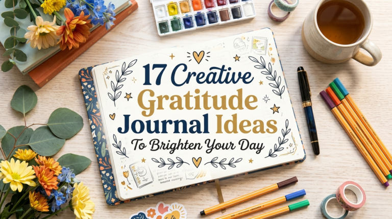 17 Creative Gratitude Journal Ideas to Brighten Your Day