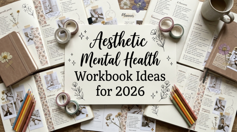 Mental Health Workbook Ideas: How to Design an Aesthetic Self-Care Planner for 2026
