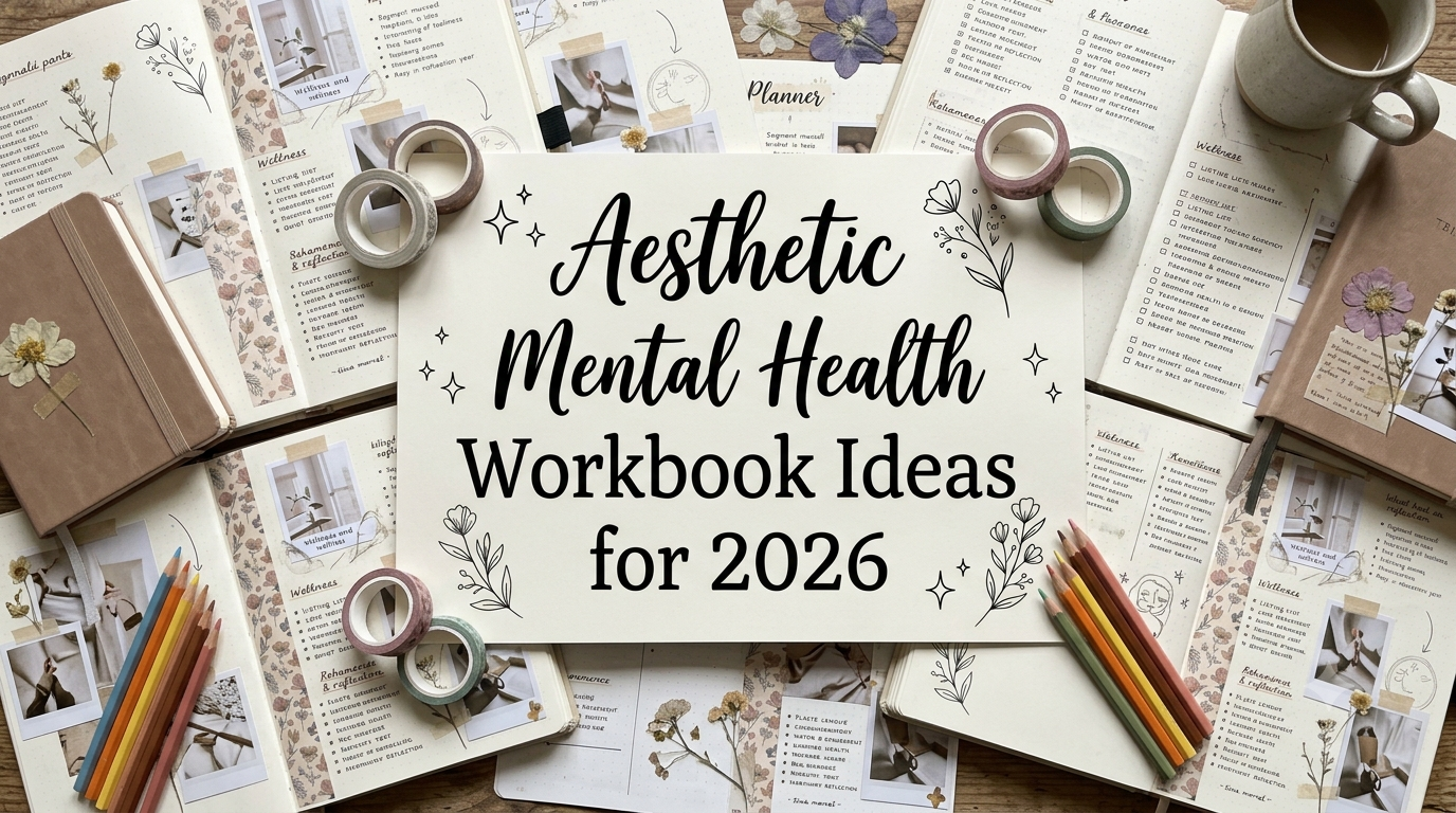 Mental Health Workbook Ideas: How to Design an Aesthetic Self-Care Planner for 2026